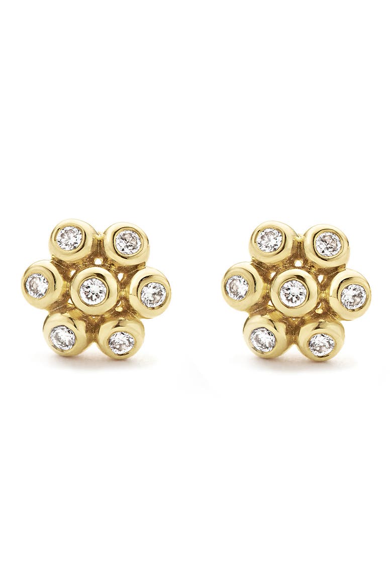 KSL Diamond Flower Stud Earrings video