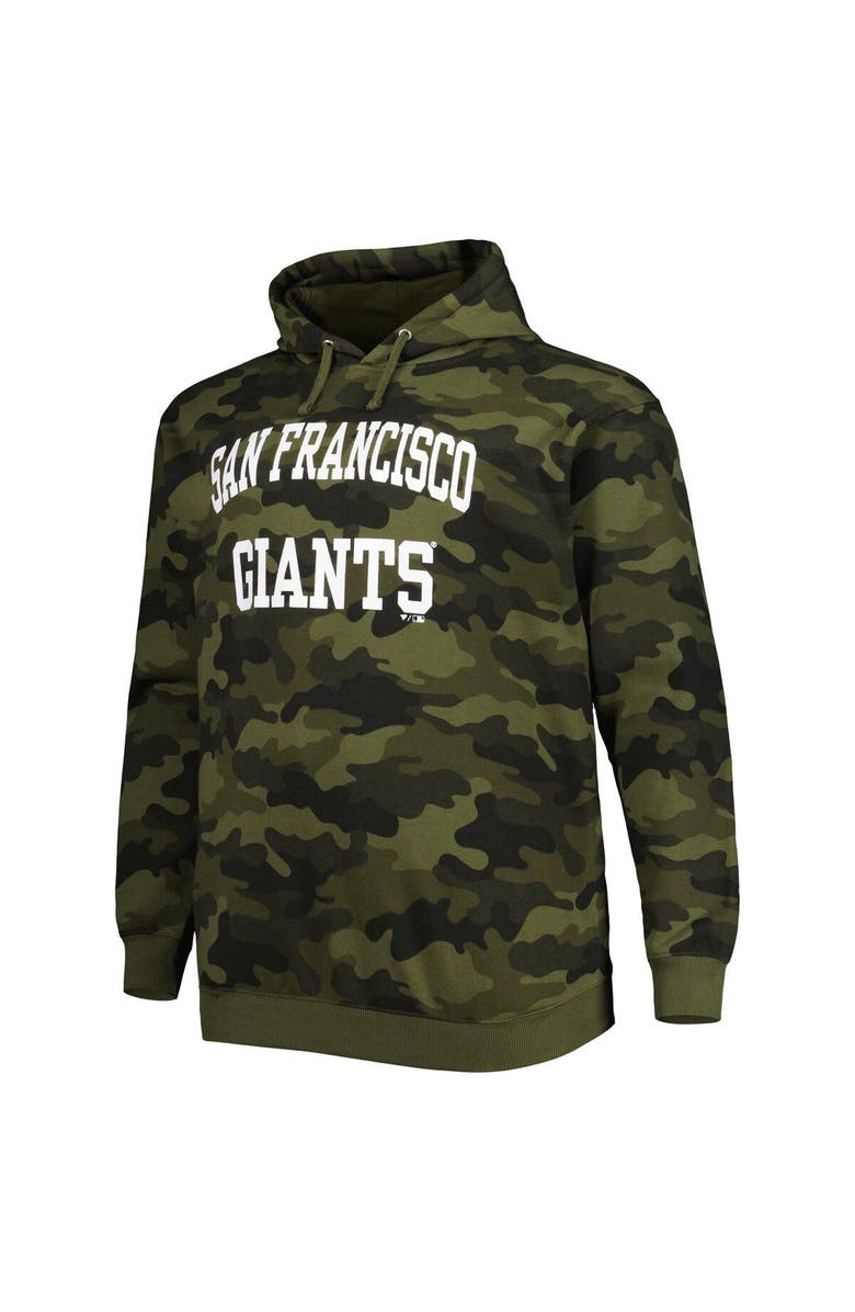 PROFILE Men's Camo San Francisco Giants Allover Print Pullover Hoodie, Alternate, color, 