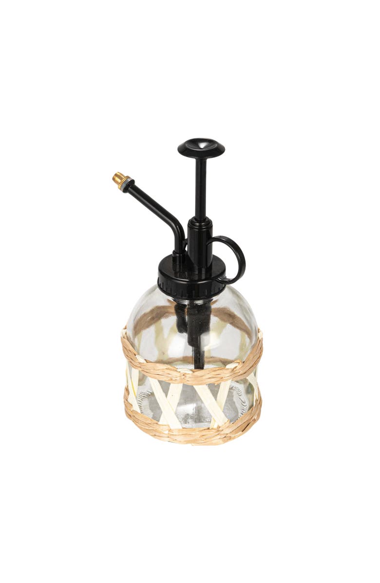 Storied Home Glass Plant Mister with Woven Sleeve, Main, color, Glass