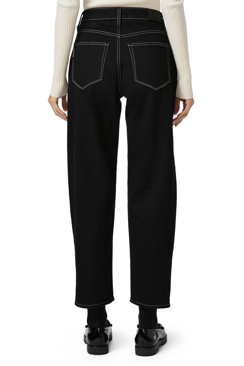 Alexis High Waist Barrel Jeans, Alternate, color, TWLGHTBLK