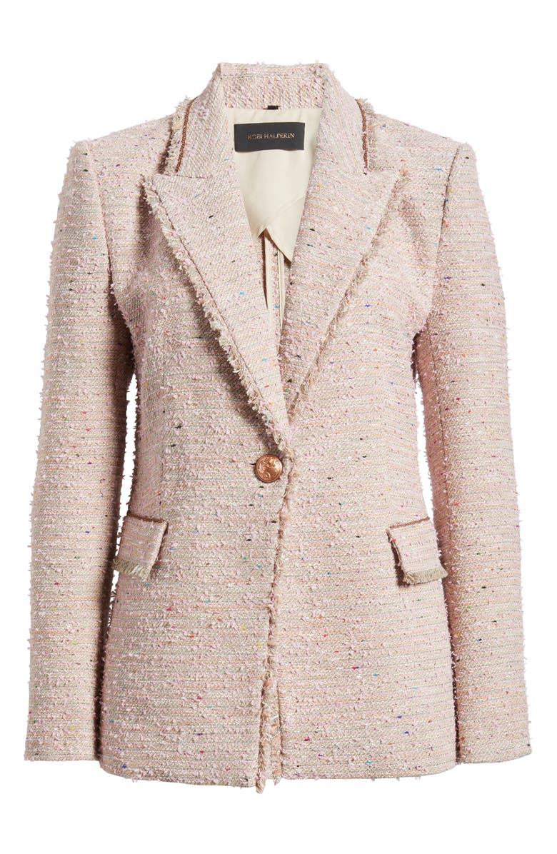 KOBI HALPERIN Fiorellie Fray Jacket, Alternate, color, 