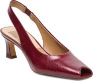 Dolce Vita Anabel Peep Toe Slingback Pump