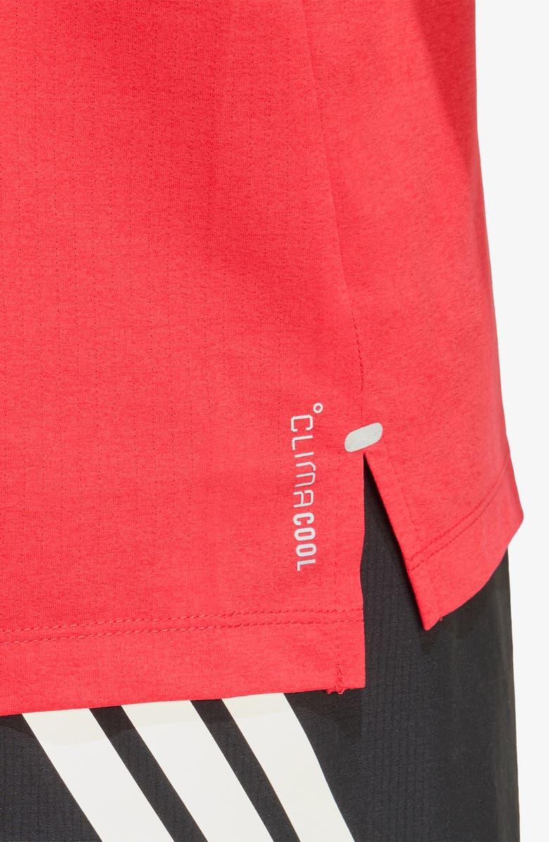 adidas Climacool Graphic T-Shirt, Alternate, color, Pure Ruby