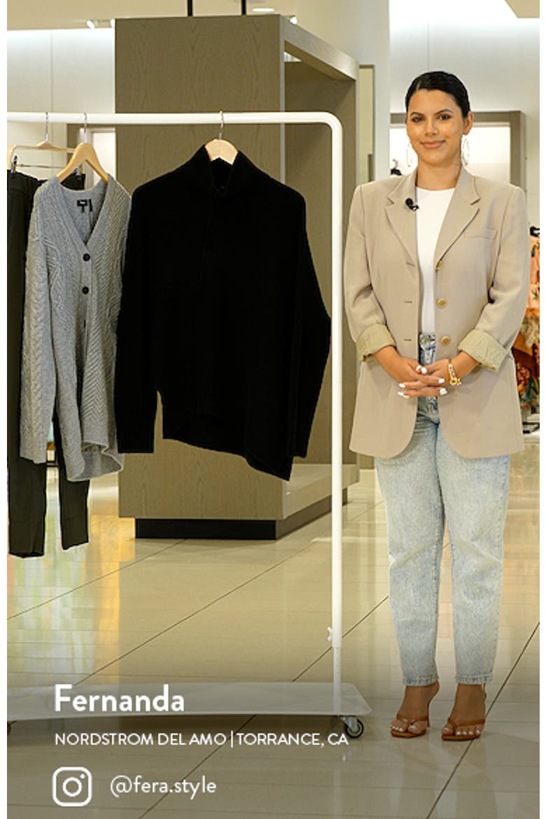 Lock Mock Neck Sweater video