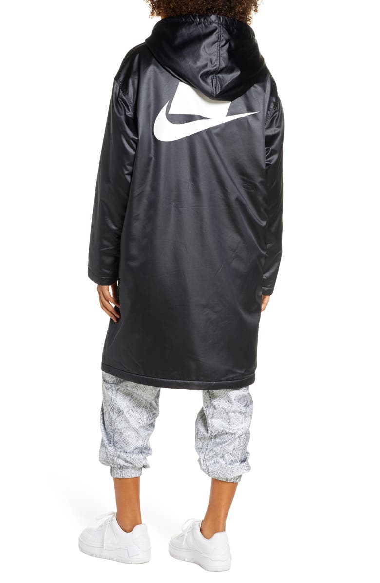 Nike Sportswear Fleece Lined Parka, Alternate, color,