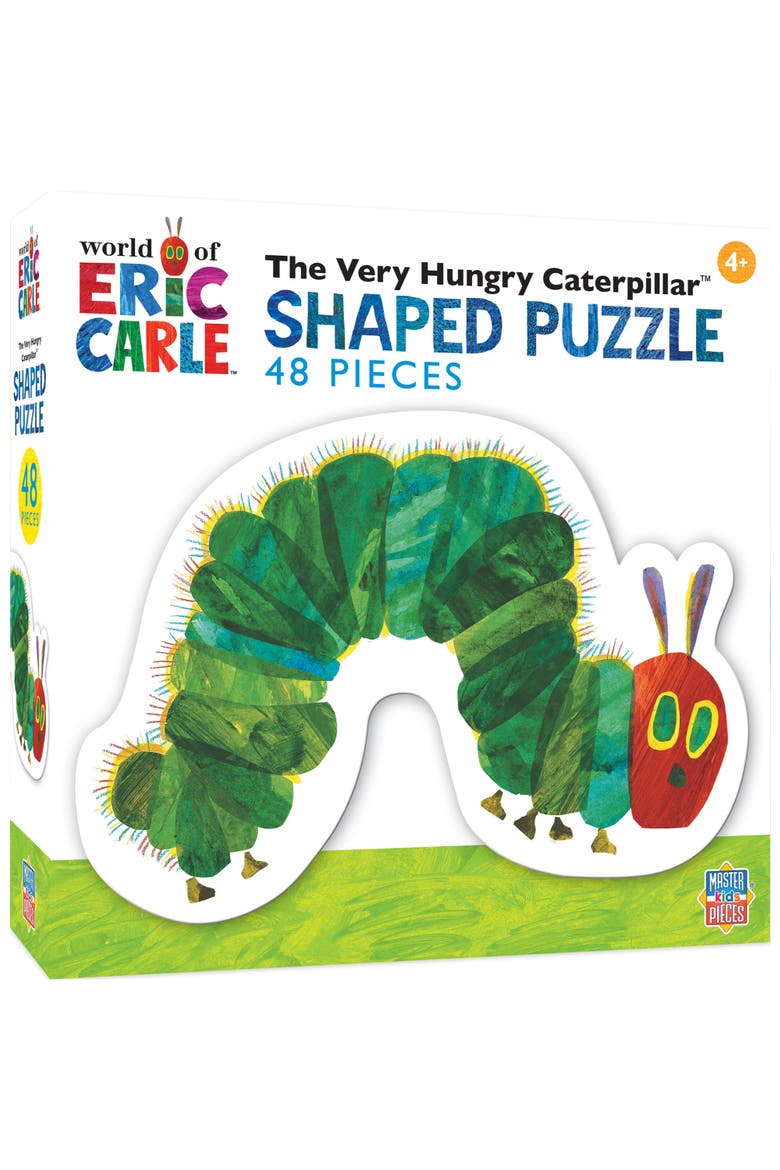 Very Hungry Caterpillar 48 Shaped Puzzle, Main, color, Multicolor