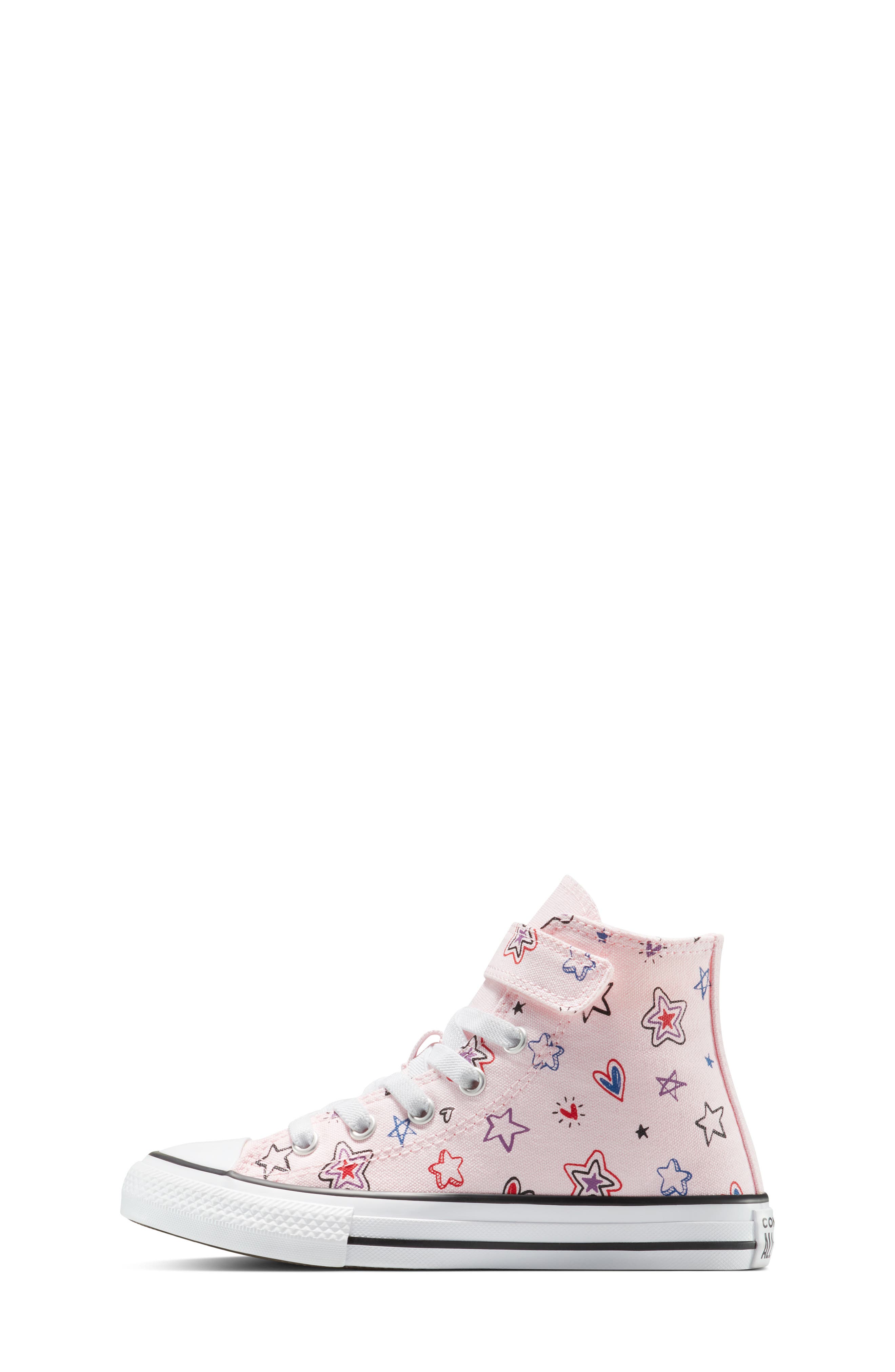 Converse x Chuck Taylor<sup>®</sup> All Star<sup>®</sup> 1V High Top Sneaker, Alternate, color, Pink Frosting/ Red/ My Jam