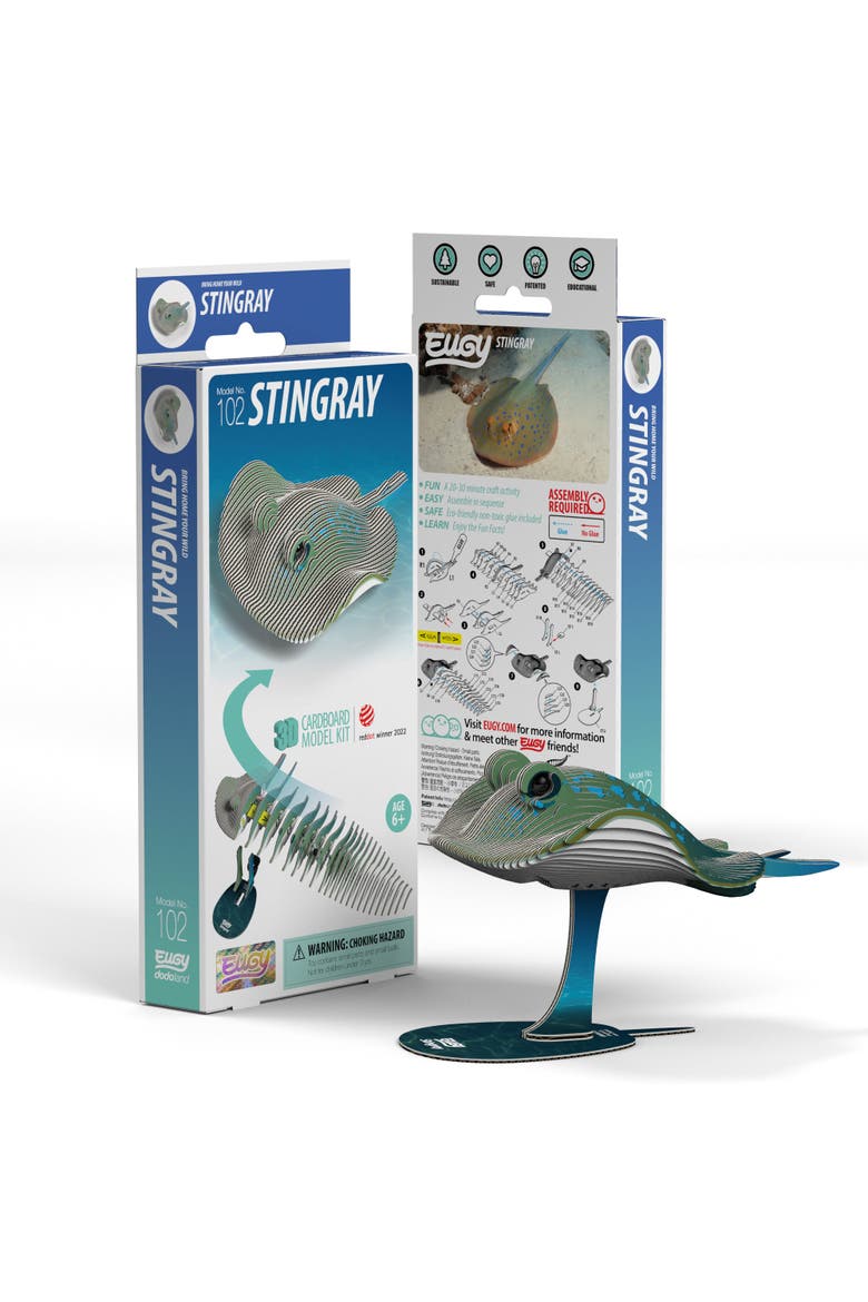 Stingray 3D Puzzle, Main, color, No Color