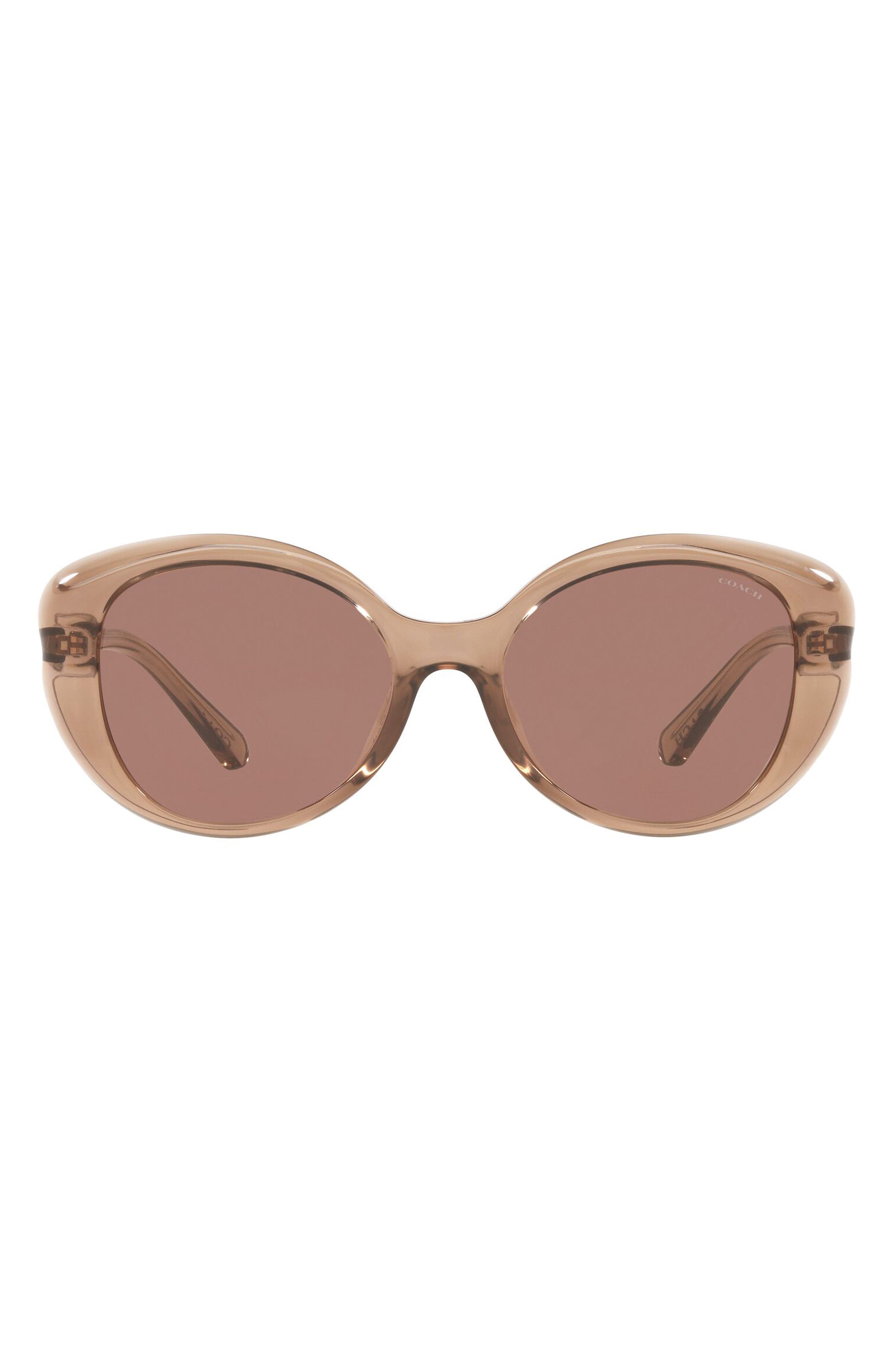 COACH 54mm Round Sunglasses