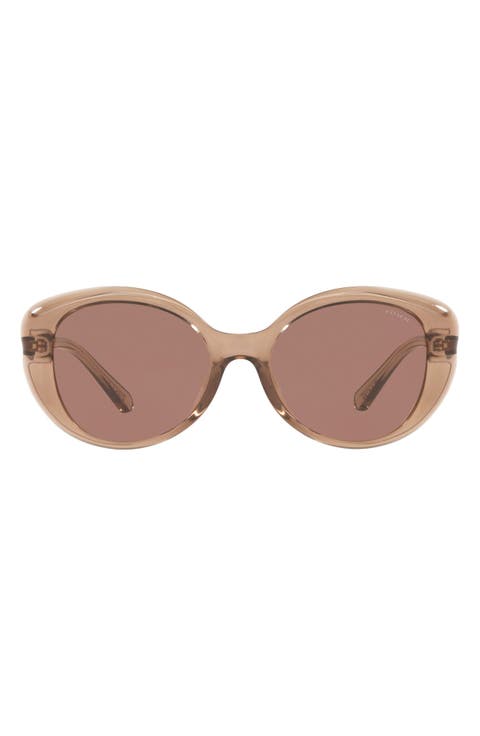 54mm Round Sunglasses