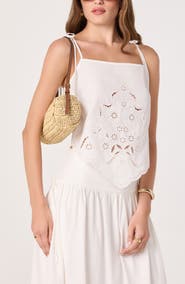 ASTR the Label Stevie Eyelet Embroidery Camisole