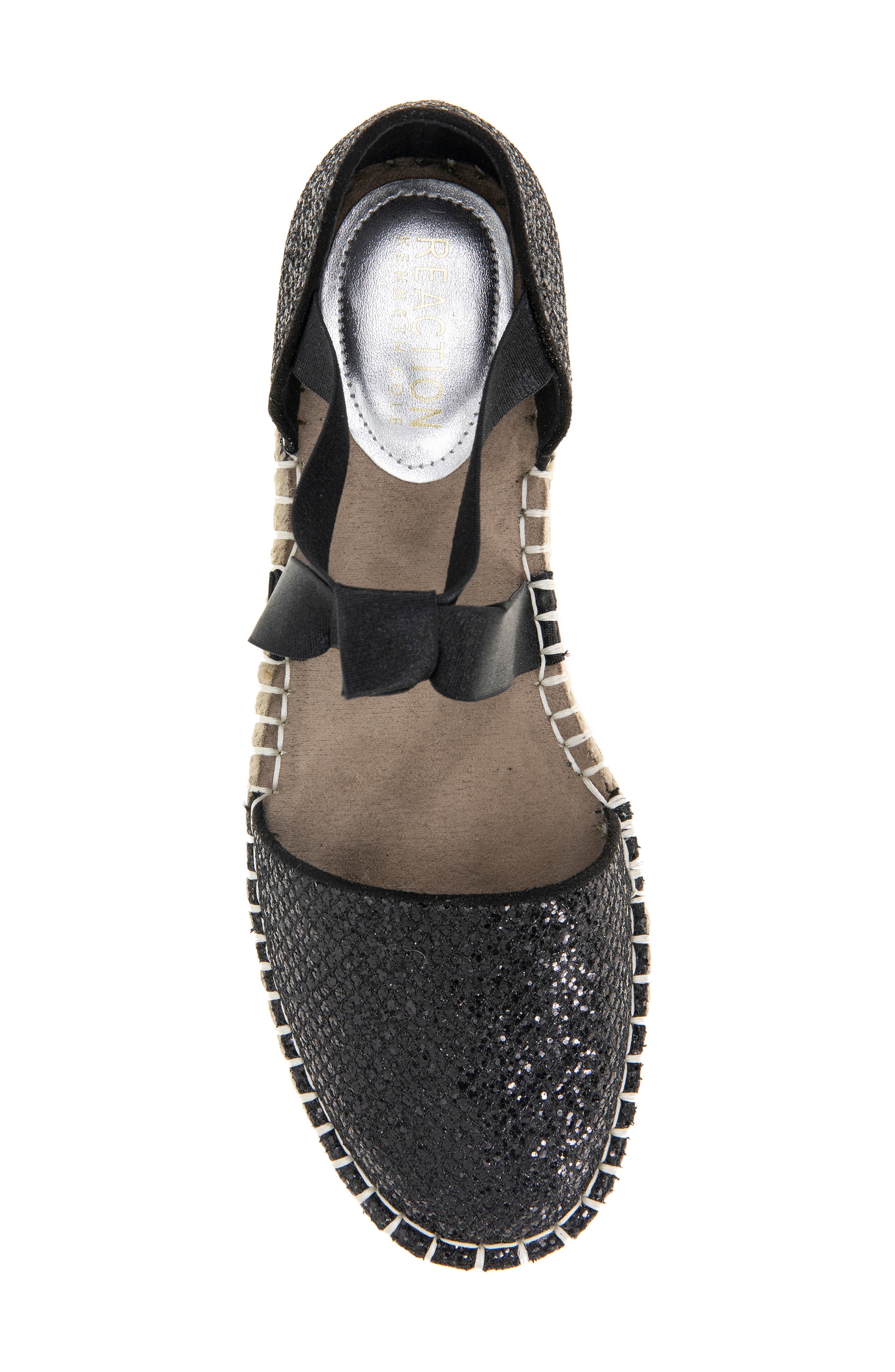 Kenneth Cole Reaction Luna Glitter Espadrille Sandal, Alternate, color, 