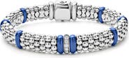 LAGOS Blue Caviar Ceramic Station Rope Bracelet