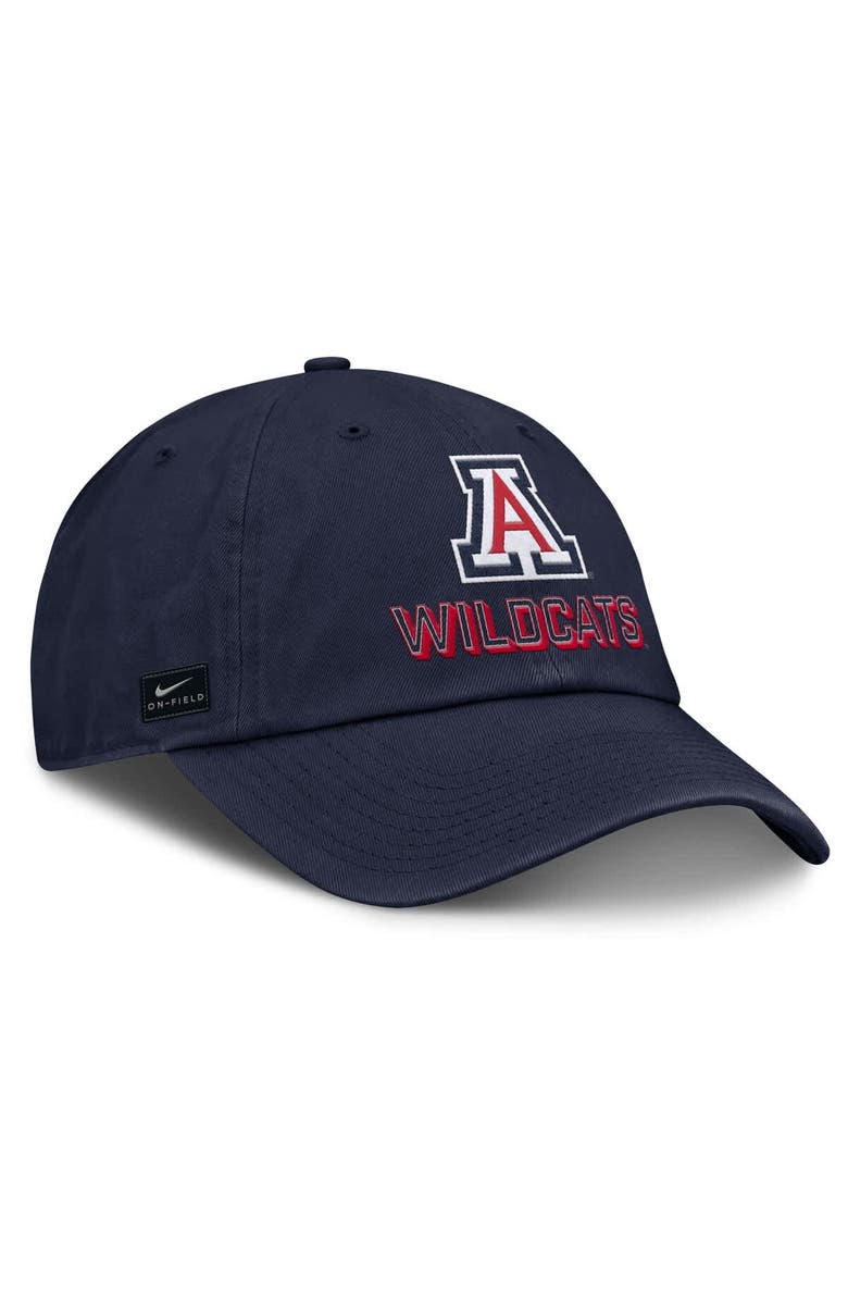 Nike Men's Nike Navy Arizona Wildcats 2025 On-Field Club Adjustable Hat, Alternate, color, Navy