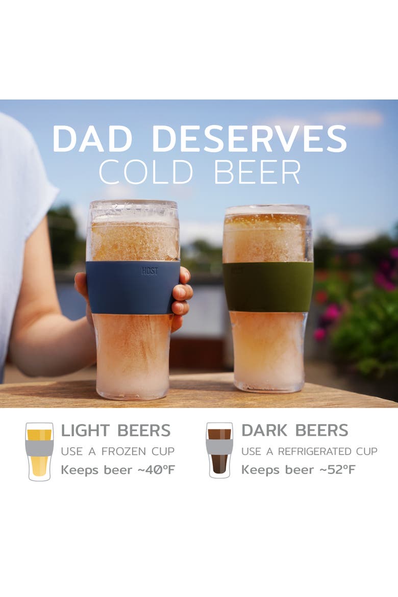 Beer FREEZE Black Fathers Day, Alternate, color, Black