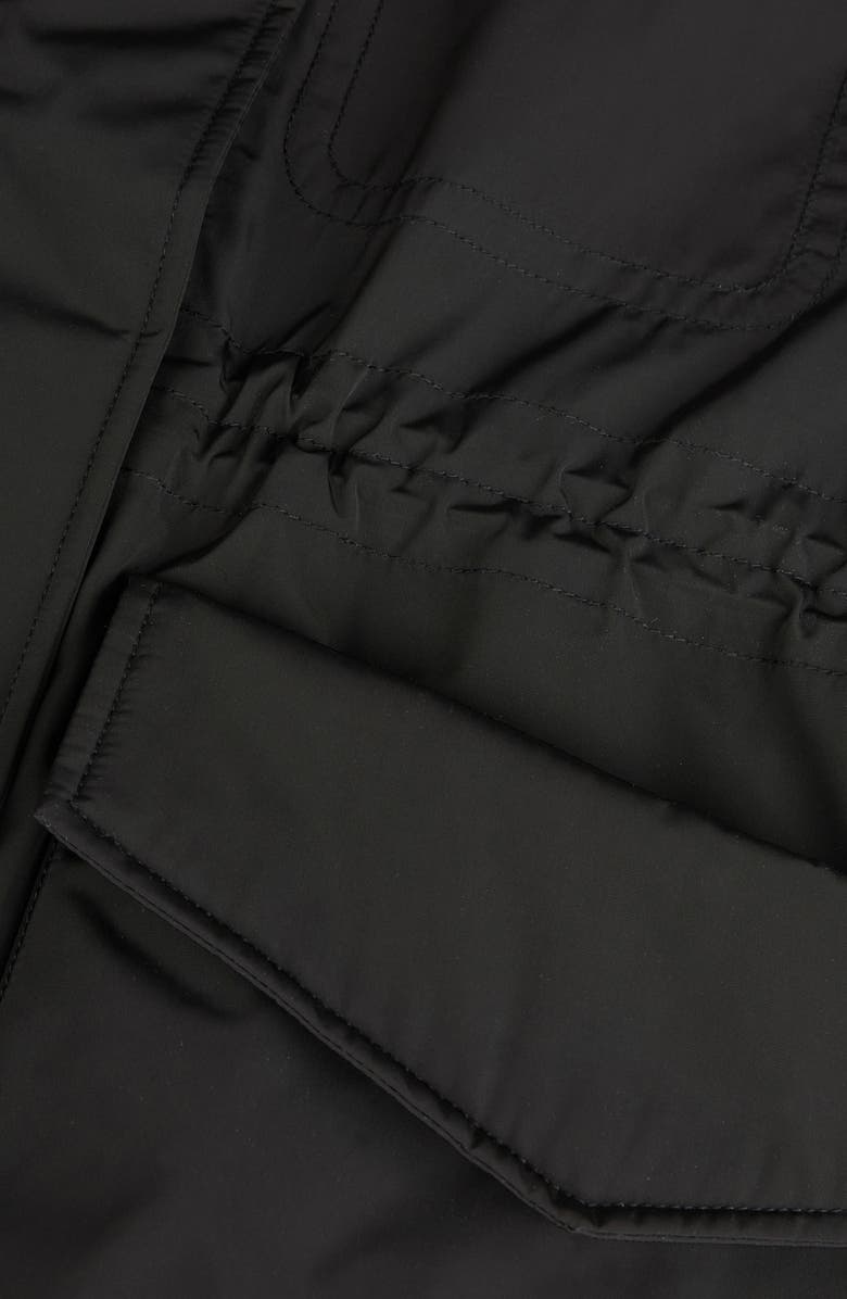 Moose Knuckles Rosemont Water Repellent Windbreaker, Alternate, color, Black