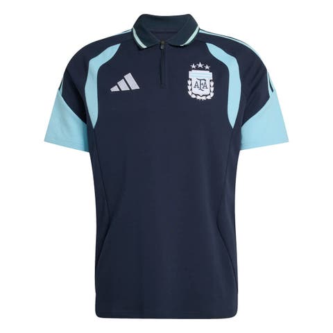 Men
s adidas  Navy Argentina National Team 2026 Tiro Training Polo
