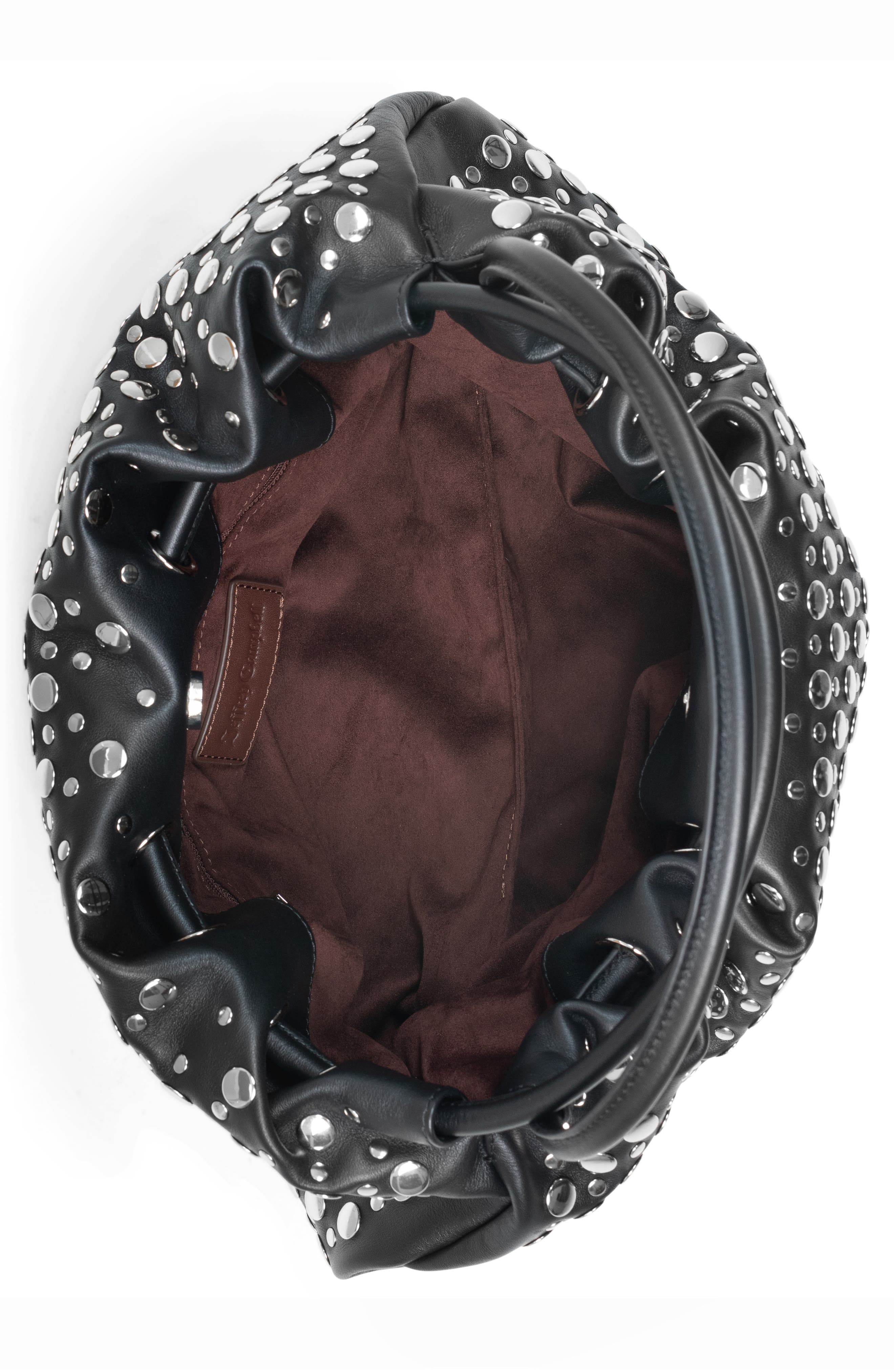 Jeffrey Campbell Brat Leather Shoulder Bag, Alternate, color, 