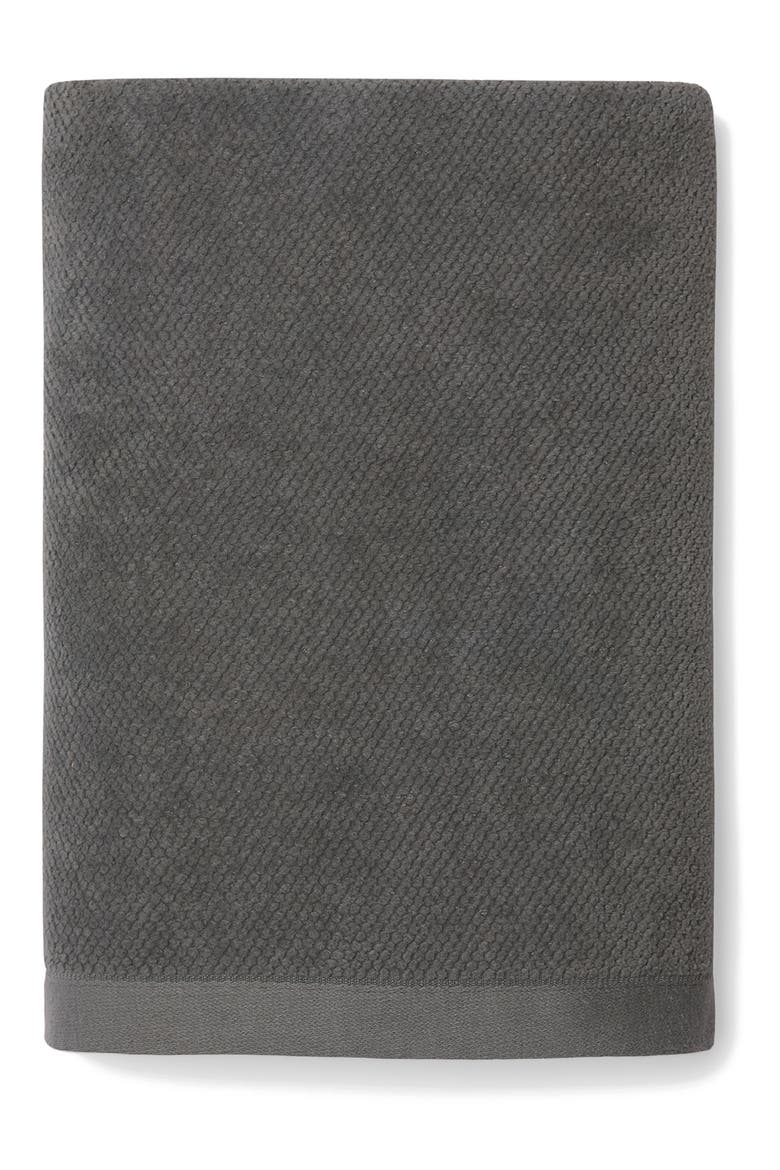 Canedo Nuovo Combed Cotton Hand Towel, Main, color, CHARCOAL