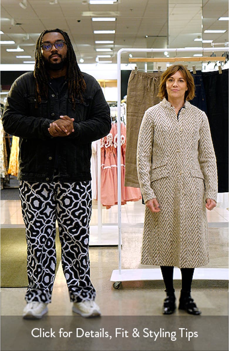 Cozy Bouclé Knit Topcoat, sales video thumbnail