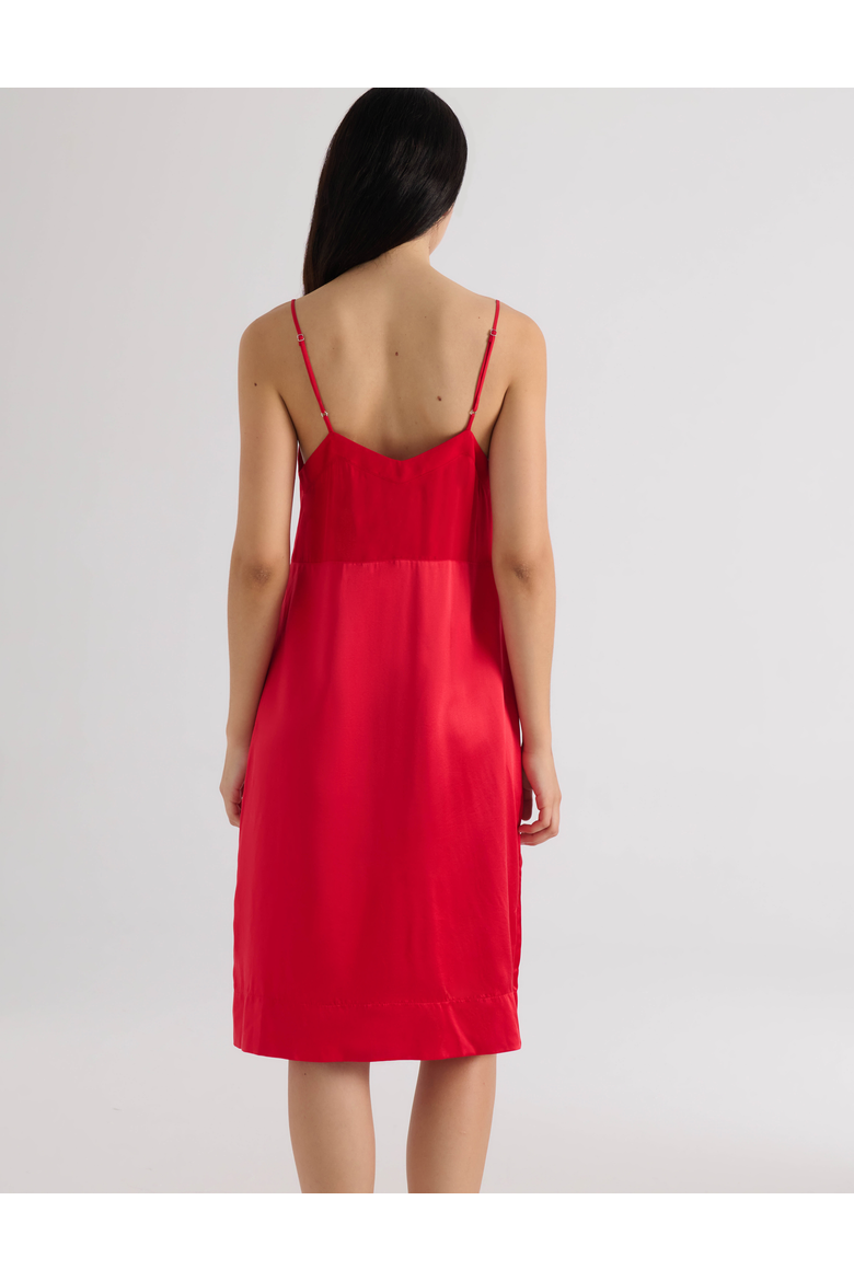 Ingrid Slip, Alternate, color, Scarlet