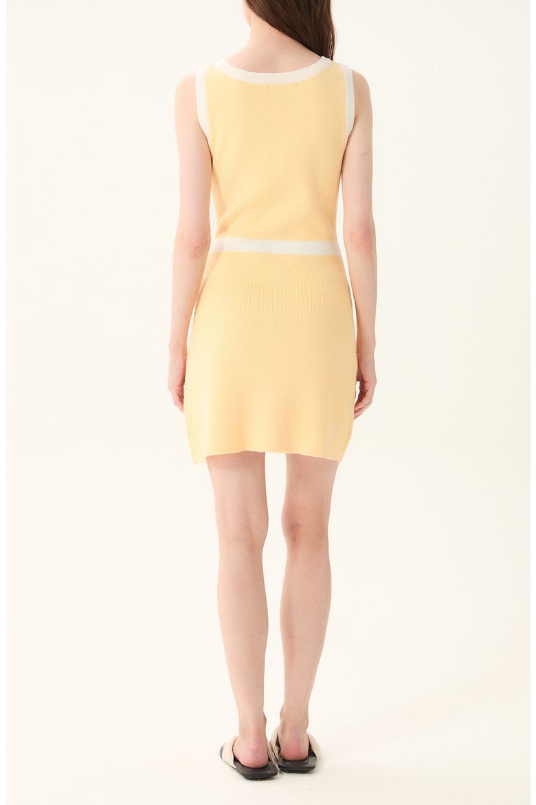 Kimolos Minidress, Alternate, color, BUTTER
