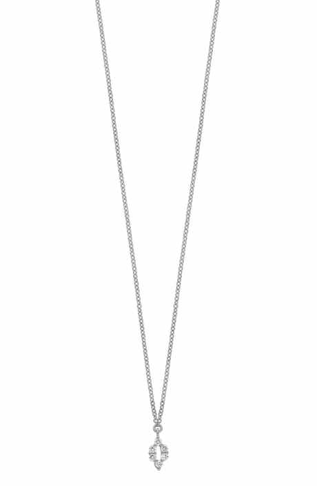 Bony Levy 18K White Gold Diamond Pendant Necklace
