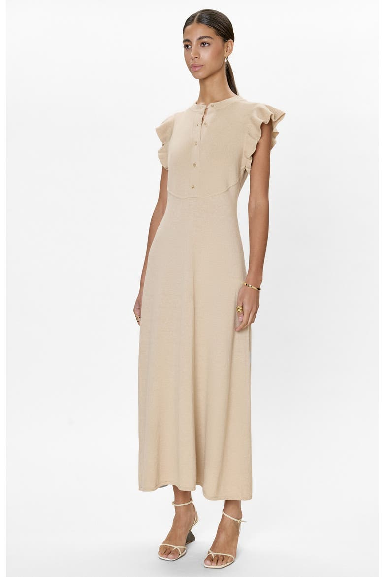 Rhea Sweater Midi Dress, Alternate, color, Oatmeal