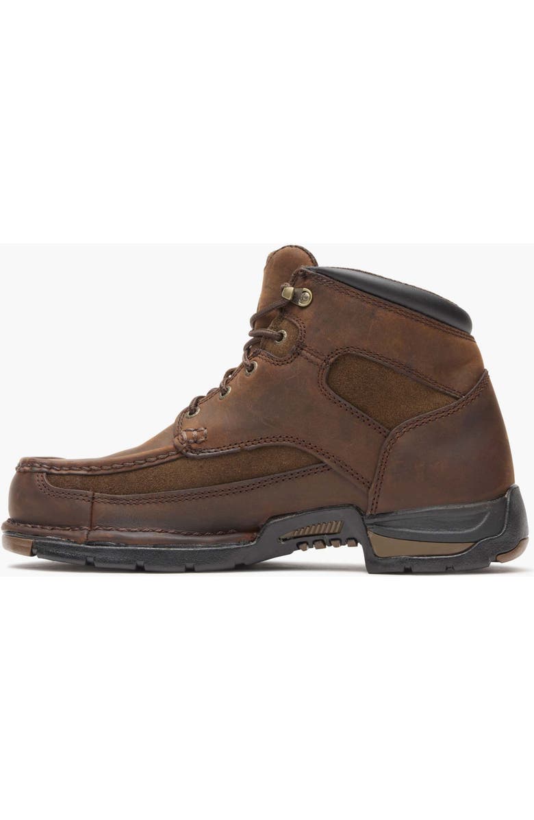 Georgia Boot Waterproof Padded Work Boot, Alternate, color, Brown