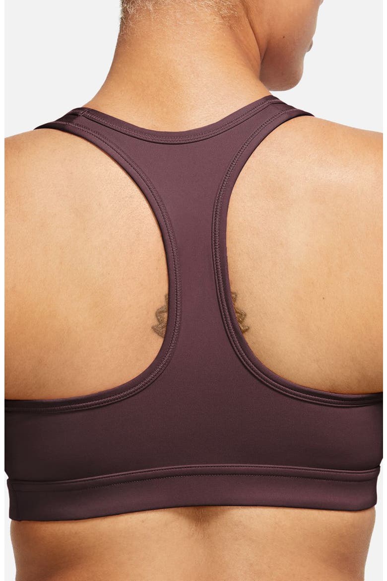 Dri-FIT Swoosh Medium Support Padded Sports Bra, Alternate, color, BURGUNDY CRUSH/ WHITE