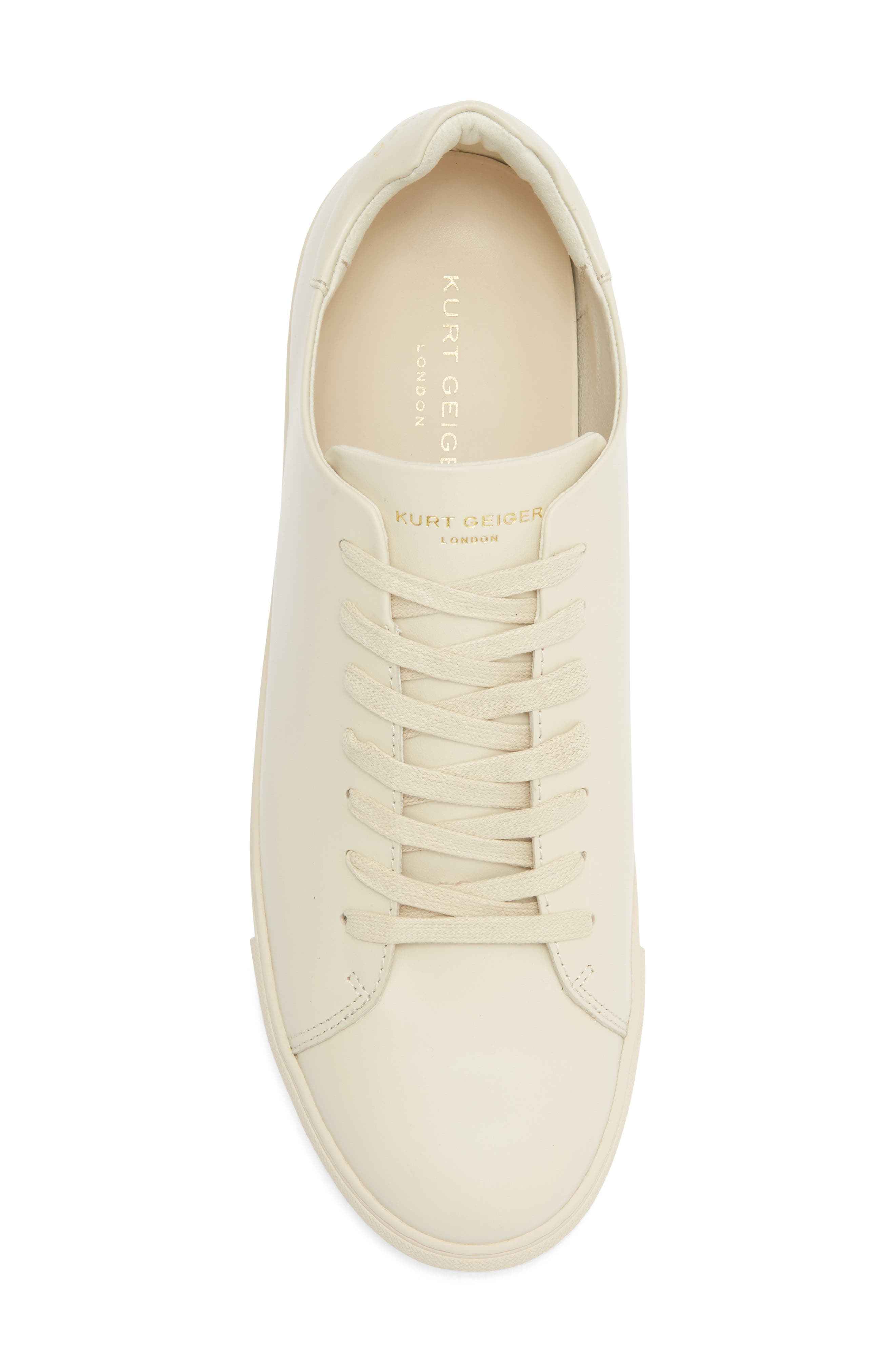 Kurt Geiger London Lennon Low Top Sneaker, Alternate, color, Bone