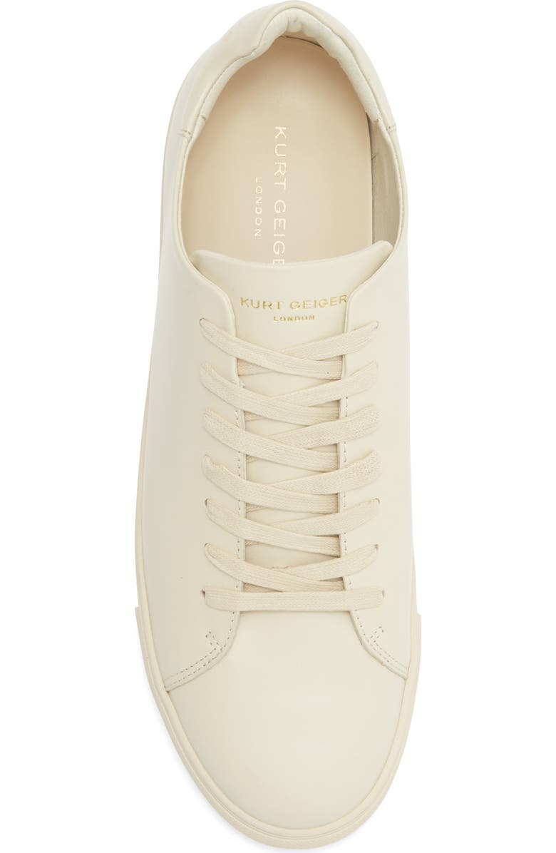 Kurt Geiger London Lennon Low Top Sneaker, Alternate, color, Bone