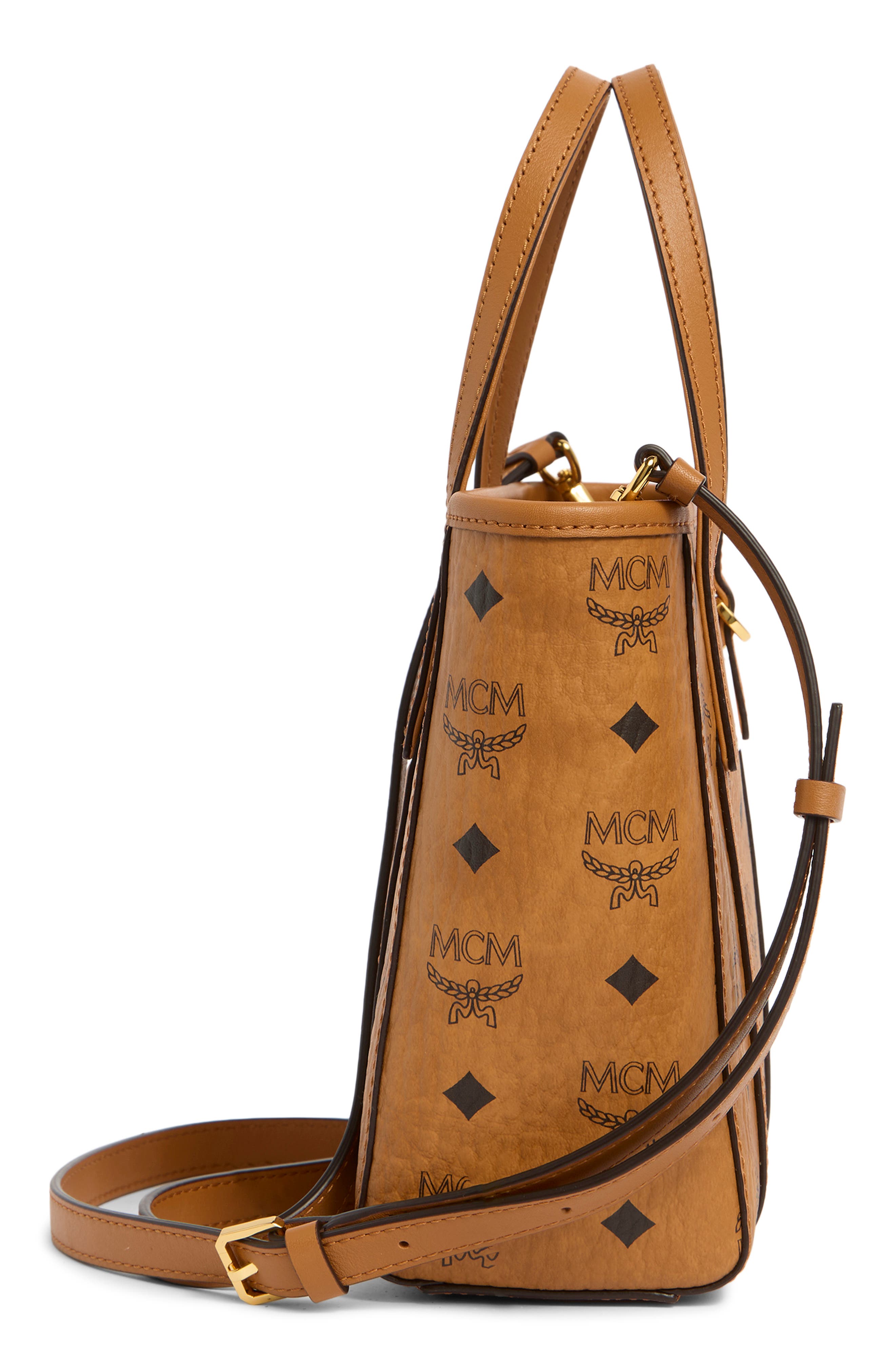 MCM Toni Vi Shopper Mini, Alternate, color, 