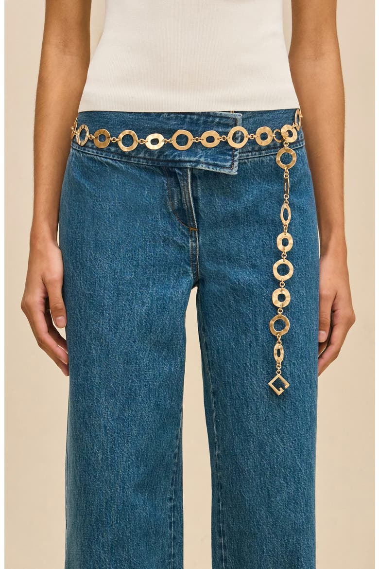 Brielle Chain Belt, Alternate, color, BRUSHED BRASS