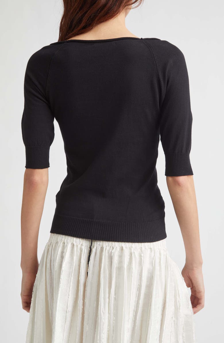 Paloma Wool Cain Crystal Tassel Cotton Sweater | Nordstrom