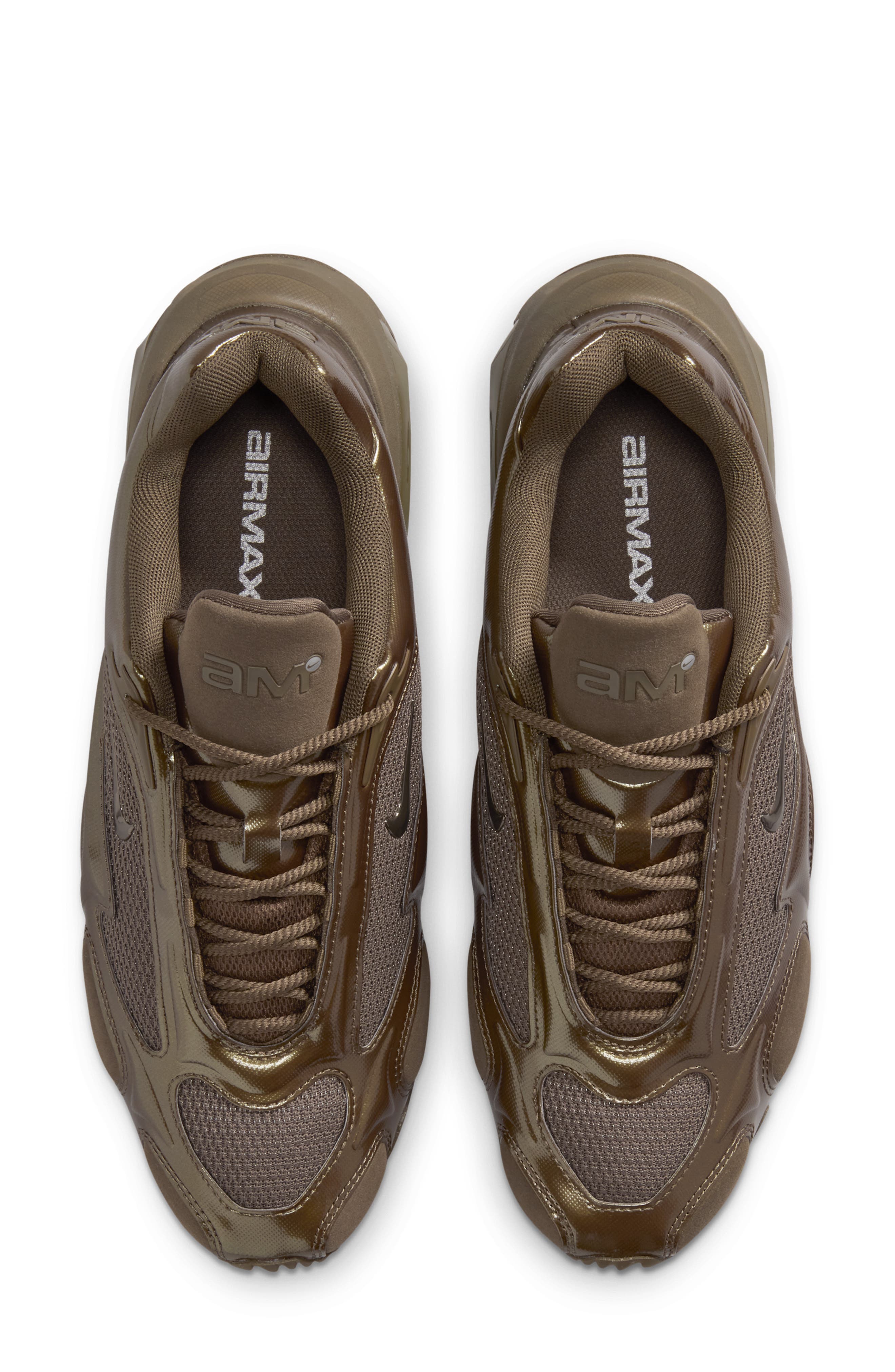 Nike Air Max Muse Sneaker, Alternate, color, Dark Hazel/ Metallic Silver