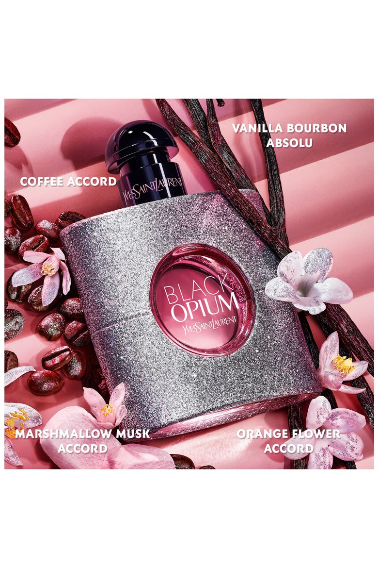 Black Opium Eau de Parfum Glitter, Alternate, color, NO COLOR