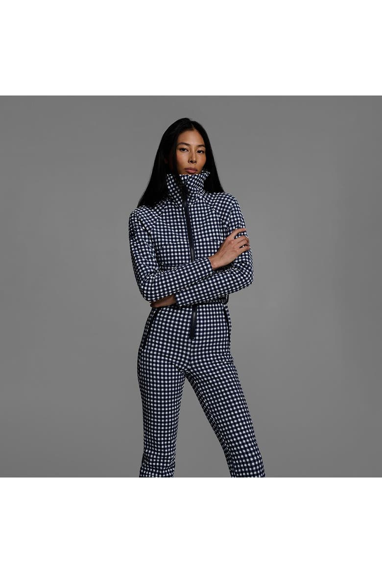 Chatel Snow Suit - Women's, Alternate, color, Indigo Gingham
