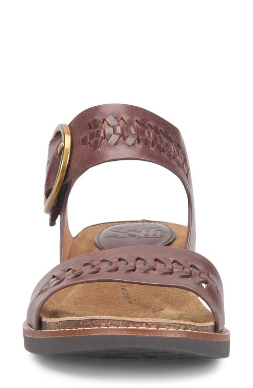 Söfft Bali Ii Sandal In Cocoa Brown