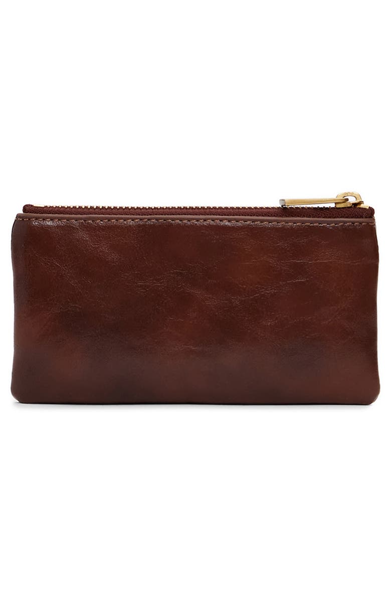 Desigual Faux Leather Zip Wallet, Alternate, color, Brown