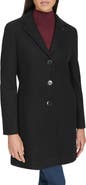 Calvin Klein Classic Notch Lapel Coat