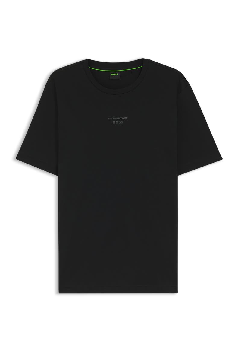 Spirit Solid Cotton T-Shirt, Alternate, color, BLACK