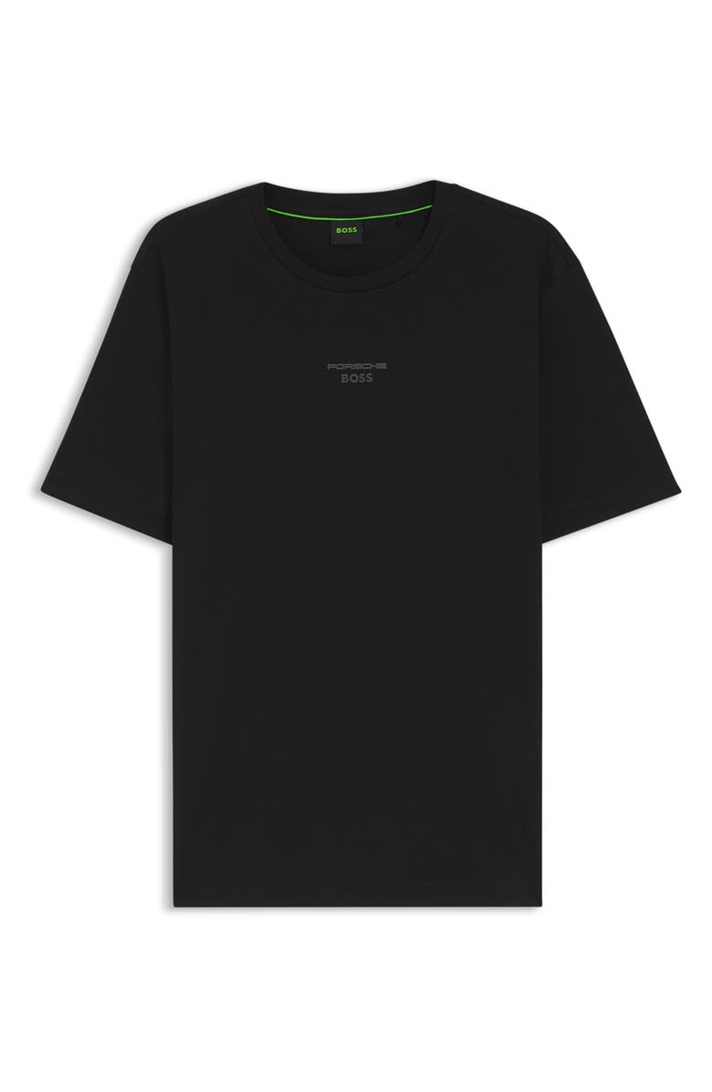 BOSS Spirit Solid Cotton T-Shirt, Alternate, color, Black