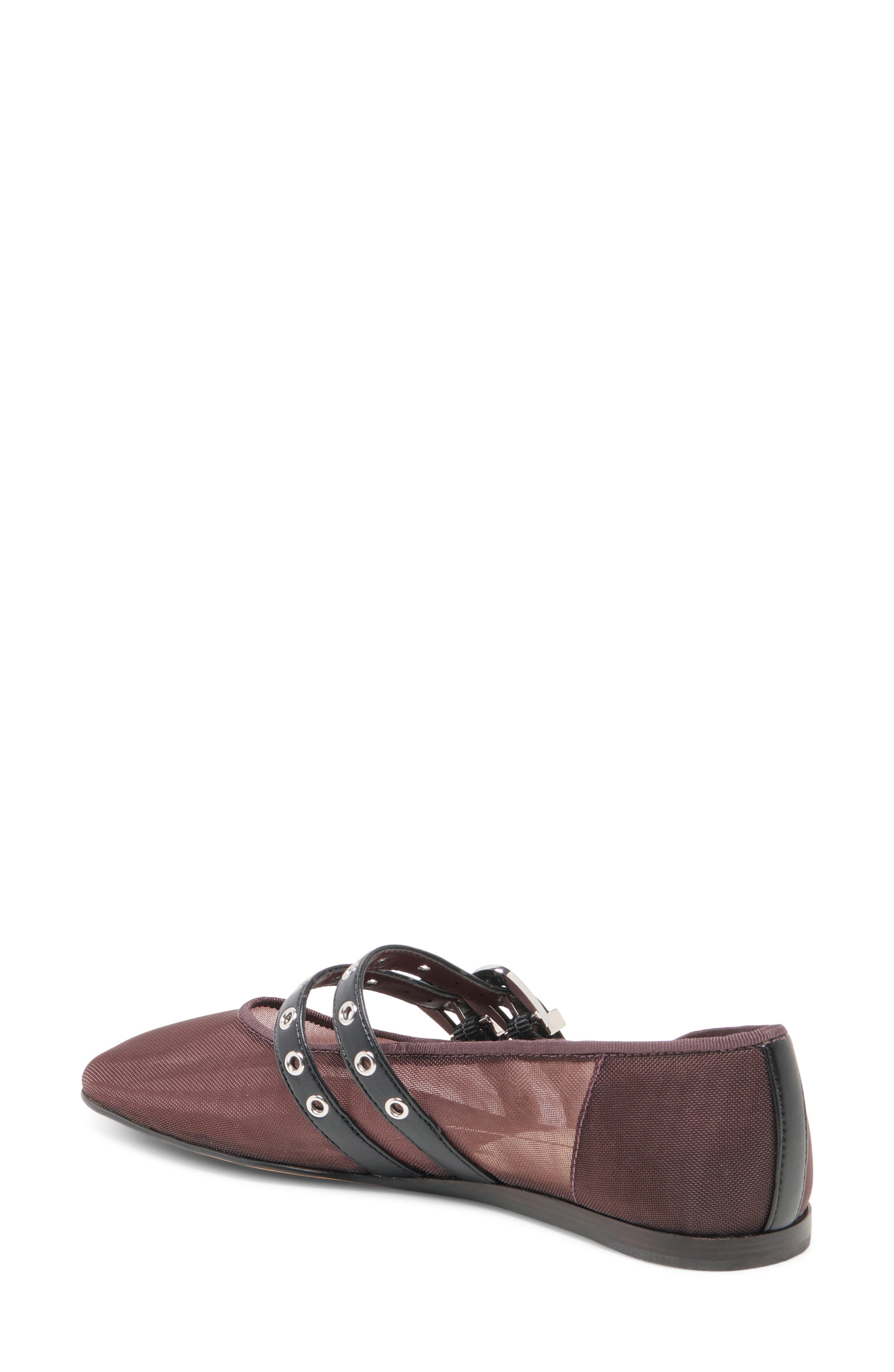 Dolce Vita Baylee Mary Jane Flat, Alternate, color, Berry Mesh