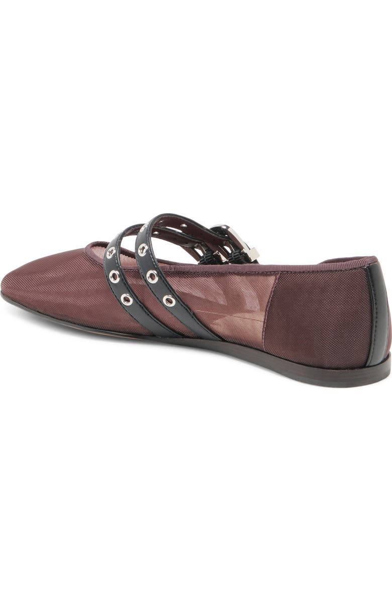 Dolce Vita Baylee Mary Jane Flat, Alternate, color, Berry Mesh