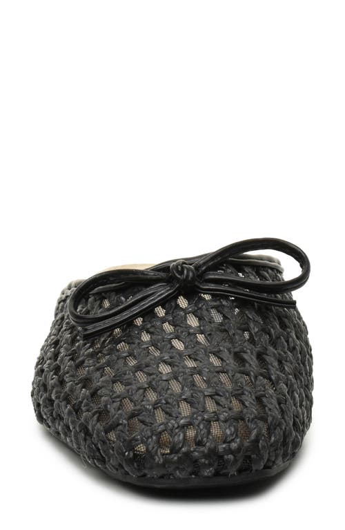 NICOLE MILLER NICOLE MILLER FLATTY WOVEN MULE
