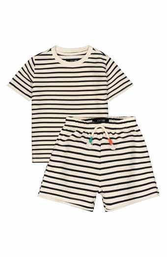 Joe's Jeans Kids' Stripe Shirt & Shorts Set