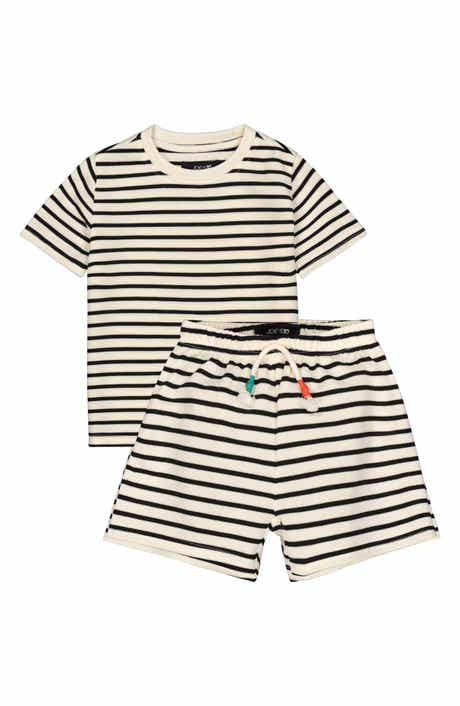 Joe's Jeans Kids' Stripe Shirt & Shorts Set