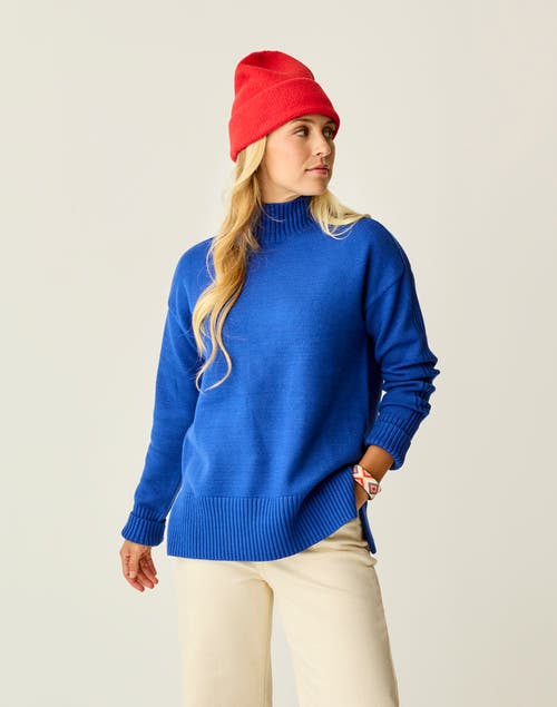 Carve Designs Woodward Sweater In Blue
