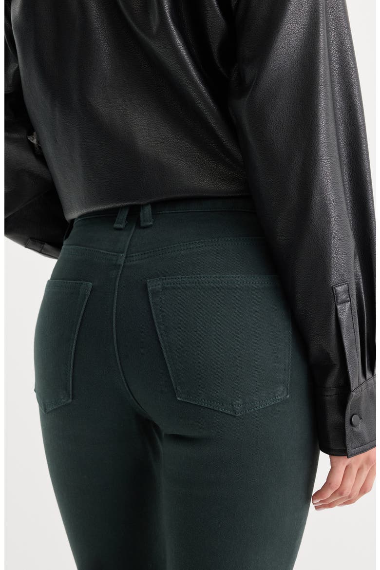 Good Classic High Waist Bootcut Jeans, Alternate, color, FOREST GREEN